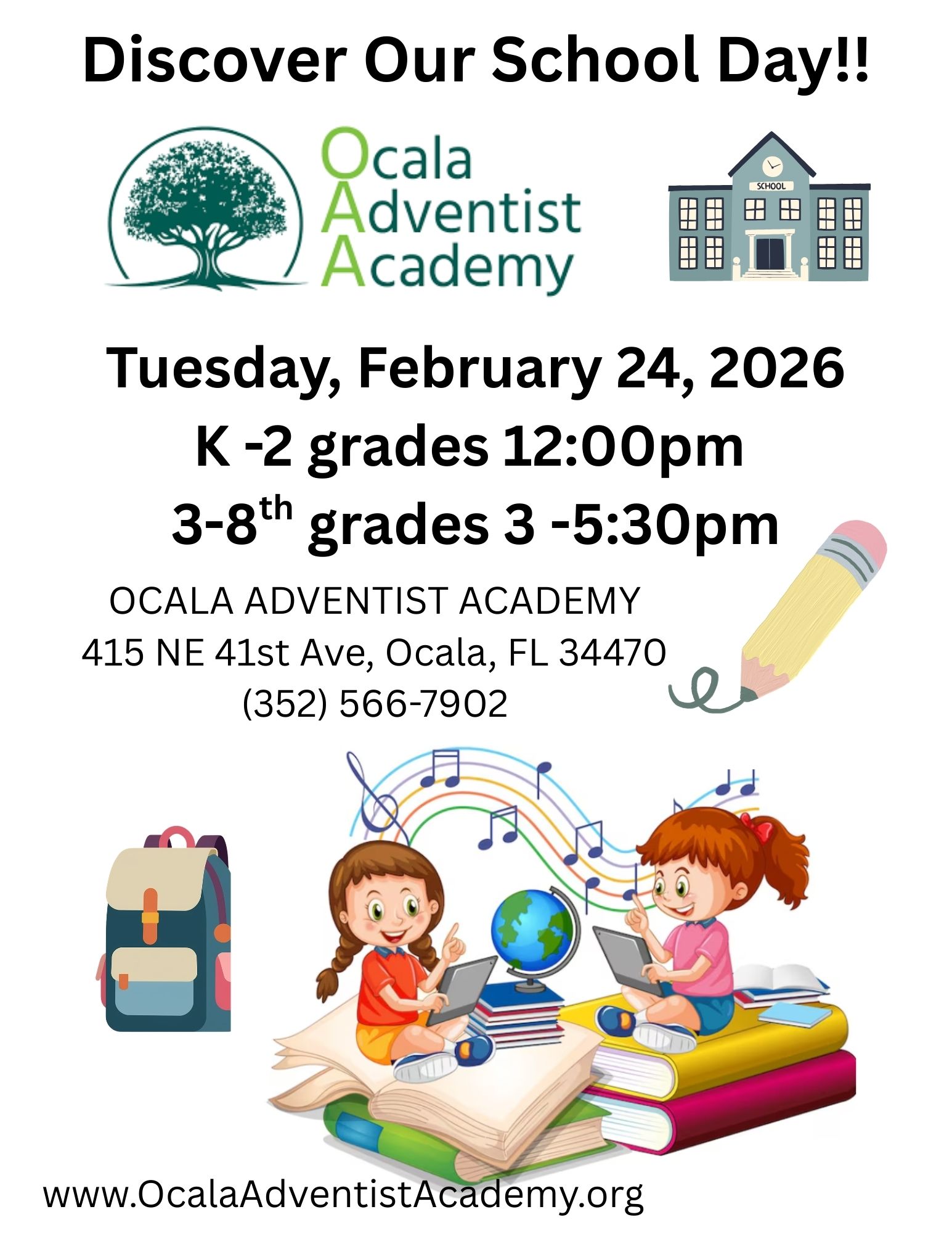 Discover Our School Day!!